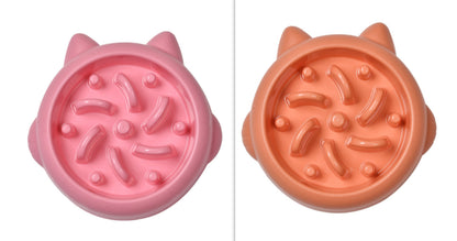 SlowPup Slow Feeder Dog Bowl | Anti-Gulp Maze Bowl for Fast Eaters