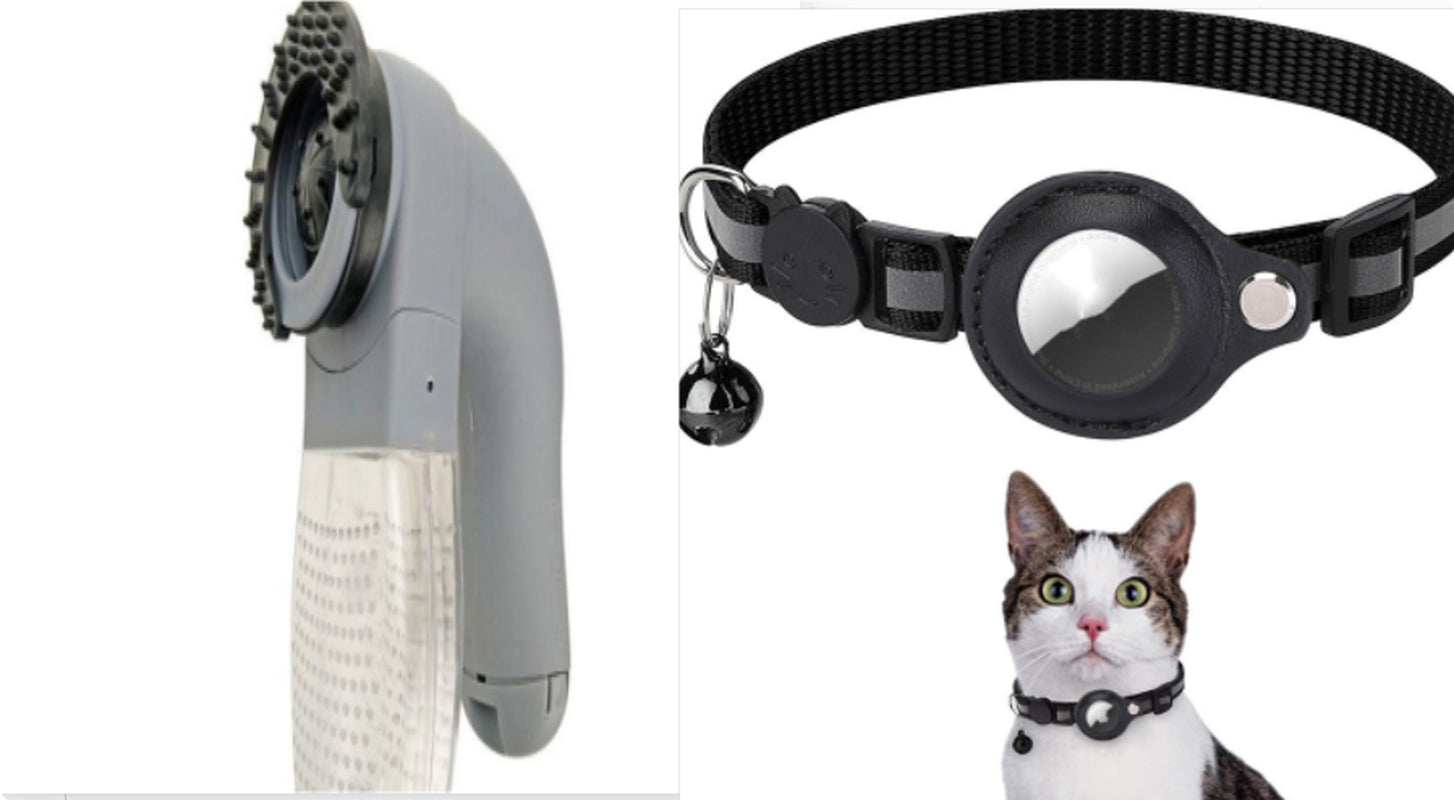 TrackPup Reflective Tracker Collar | AirTag-Compatible Dog Collar Holder