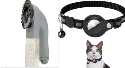 TrackPup Reflective Tracker Collar | AirTag-Compatible Dog Collar Holder