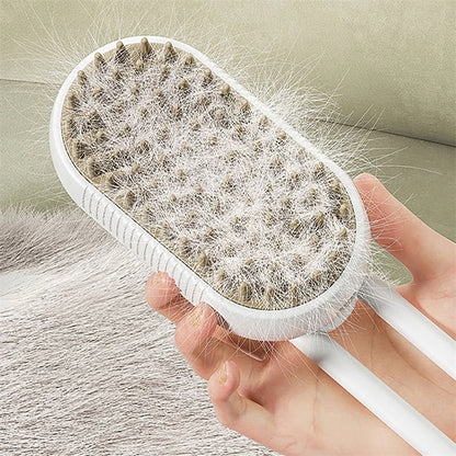 MistPup 3-in-1 Spray Grooming Brush | USB Pet Hair Removal Comb
