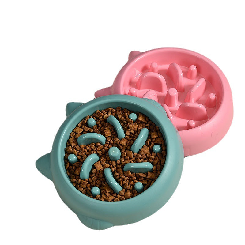 SlowPup Slow Feeder Dog Bowl | Anti-Gulp Maze Bowl for Fast Eaters