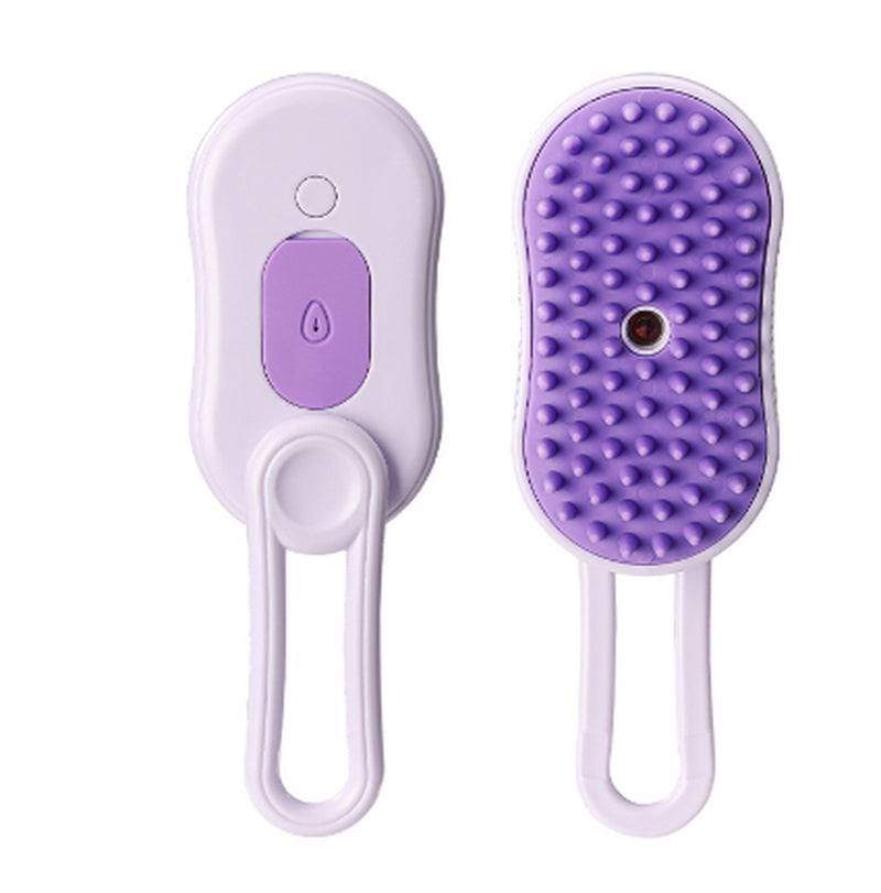 MistPup 3-in-1 Spray Grooming Brush | USB Pet Hair Removal Comb
