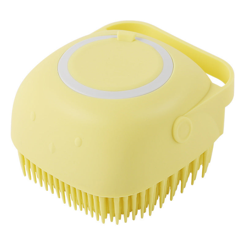 BathBuddy Silicone Dog Bath Brush | Shampoo Massage Grooming Brush