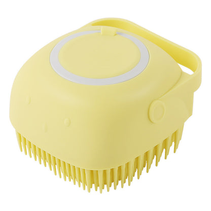 BathBuddy Silicone Dog Bath Brush | Shampoo Massage Grooming Brush