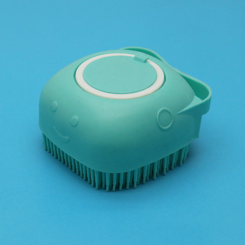 BathBuddy Silicone Dog Bath Brush | Shampoo Massage Grooming Brush