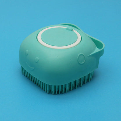 BathBuddy Silicone Dog Bath Brush | Shampoo Massage Grooming Brush