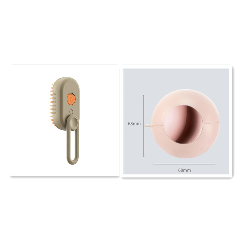 MistPup 3-in-1 Spray Grooming Brush | USB Pet Hair Removal Comb