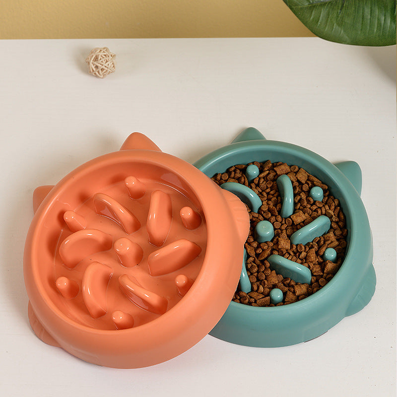 SlowPup Slow Feeder Dog Bowl | Anti-Gulp Maze Bowl for Fast Eaters