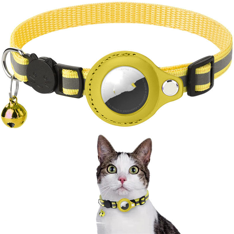 TrackPup Reflective Tracker Collar | AirTag-Compatible Dog Collar Holder