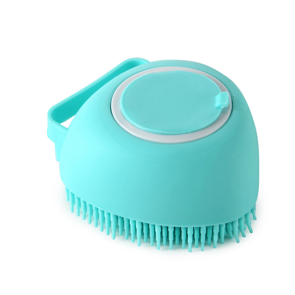 BathBuddy Silicone Dog Bath Brush | Shampoo Massage Grooming Brush