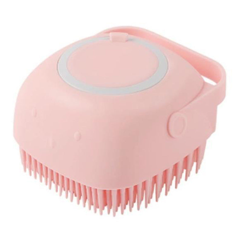 BathBuddy Silicone Dog Bath Brush | Shampoo Massage Grooming Brush