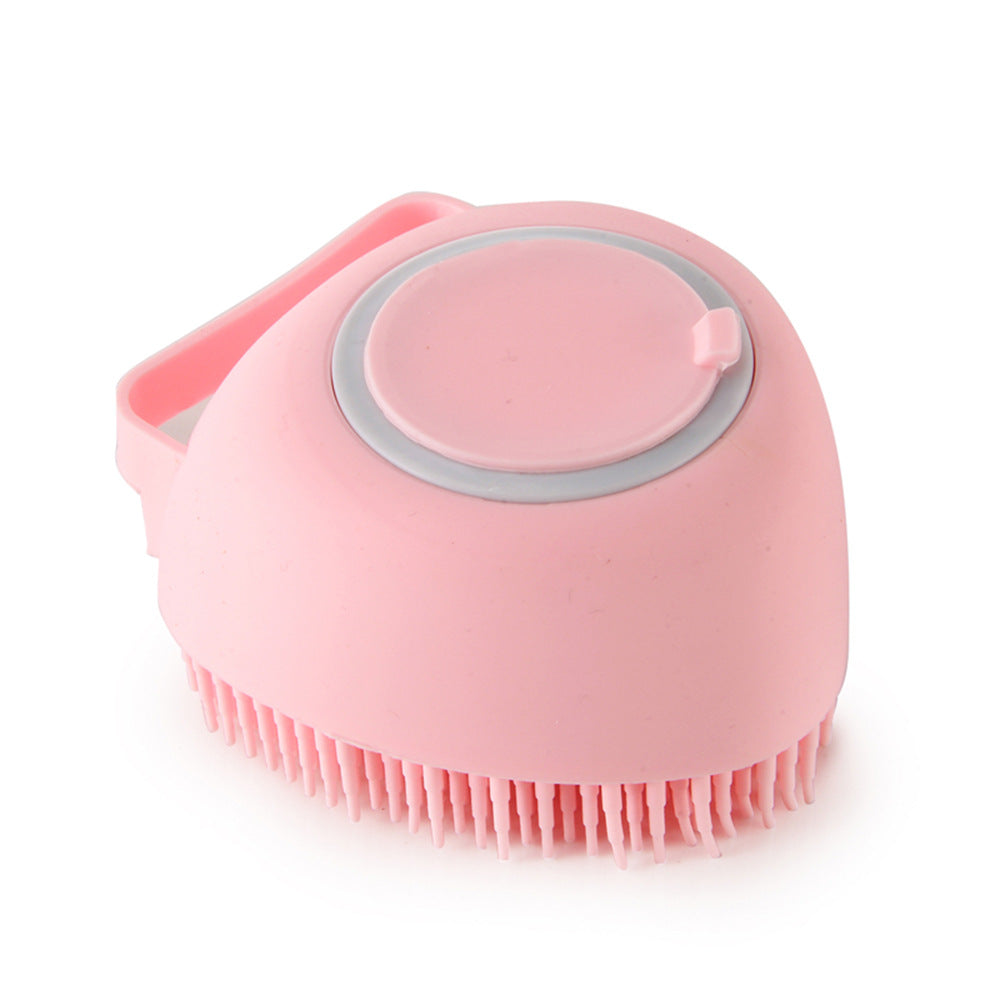 BathBuddy Silicone Dog Bath Brush | Shampoo Massage Grooming Brush
