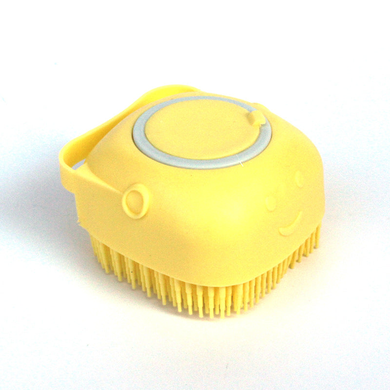 BathBuddy Silicone Dog Bath Brush | Shampoo Massage Grooming Brush
