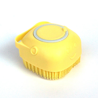 BathBuddy Silicone Dog Bath Brush | Shampoo Massage Grooming Brush