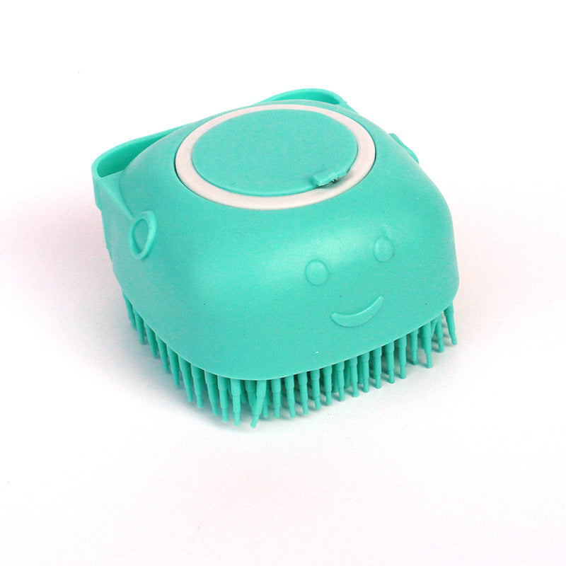 BathBuddy Silicone Dog Bath Brush | Shampoo Massage Grooming Brush