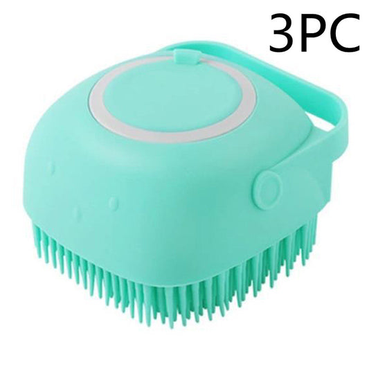 BathBuddy Silicone Dog Bath Brush | Shampoo Massage Grooming Brush