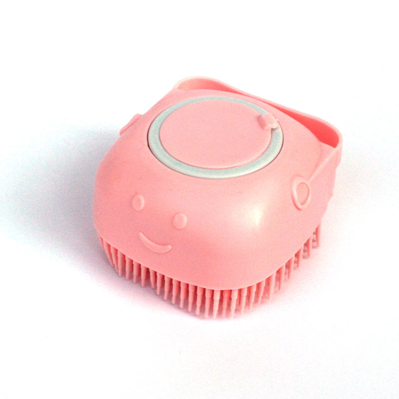 BathBuddy Silicone Dog Bath Brush | Shampoo Massage Grooming Brush